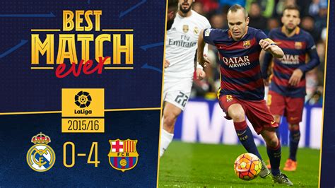 barcelona vs real madrid highlights 4 0